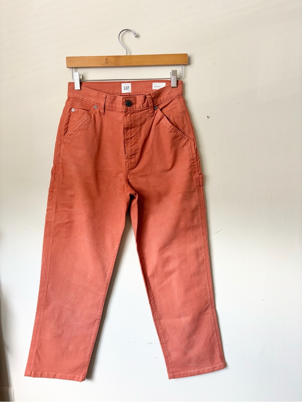 GAP Carpenter Pants in Warm Terracotta